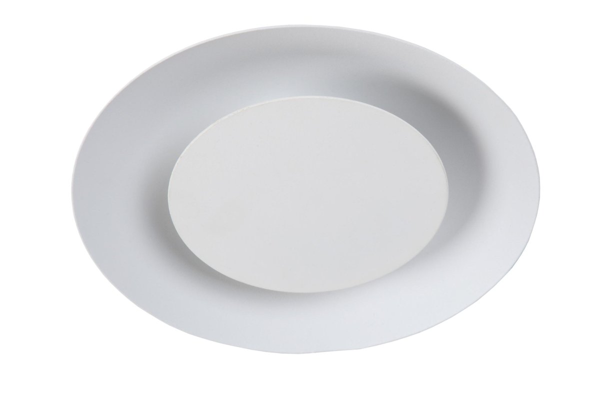 Foskal Ø20 Hvit plafond Fra Lucide - Foskal er utstyrt med en integrert LED-lyskilde, som garanterer lang levetid og ren lyskvalitet.