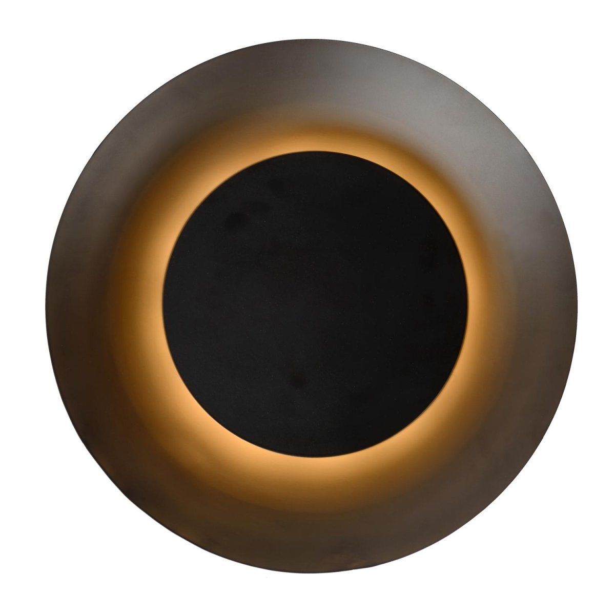 Foskal Ø34 Svart plafond Fra Lucide - Foskal er utstyrt med en integrert LED-lyskilde, som garanterer lang levetid og ren lyskvalitet.
