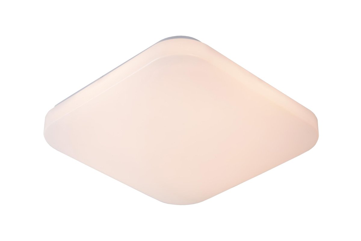 Otis LED 28cm Opal plafond Fra Lucide - Otis-taklampen ser ut til å ha en enkel design, men ikke la deg lure.
