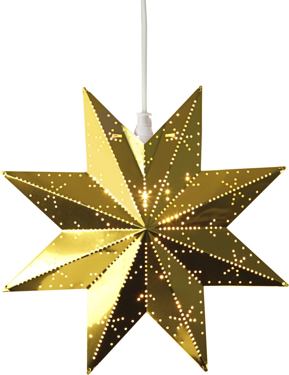 Classic Ø28 Messing Fra Star Trading - Herlige adventsstjerner som sprer herlig julestemning i huset.