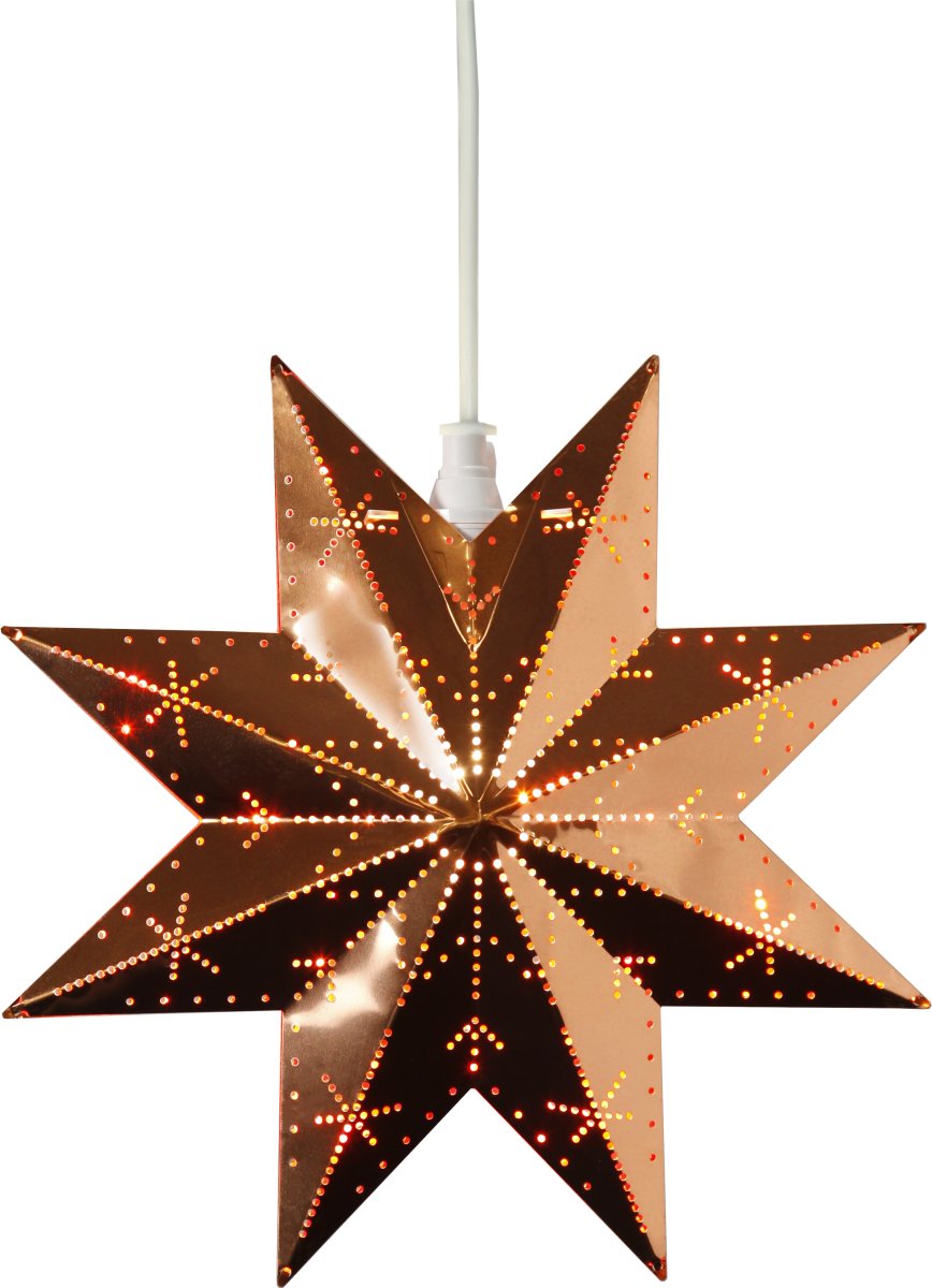 Classic Ø28 Kopper Fra Star Trading - Herlige adventsstjerner som sprer herlig julestemning i huset.