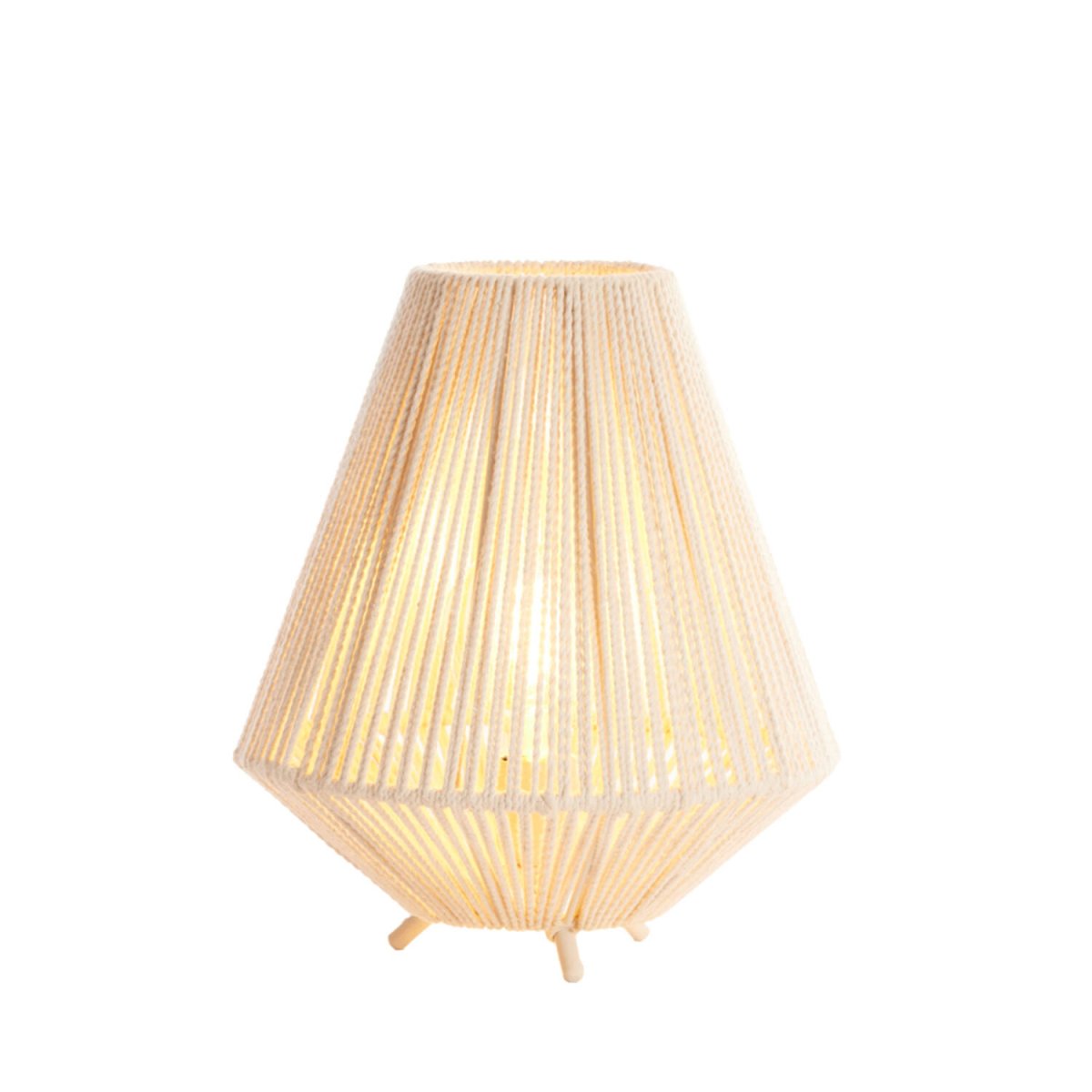 Felida 32cm Kremet hvit bordlampe Fra Light & Living - 