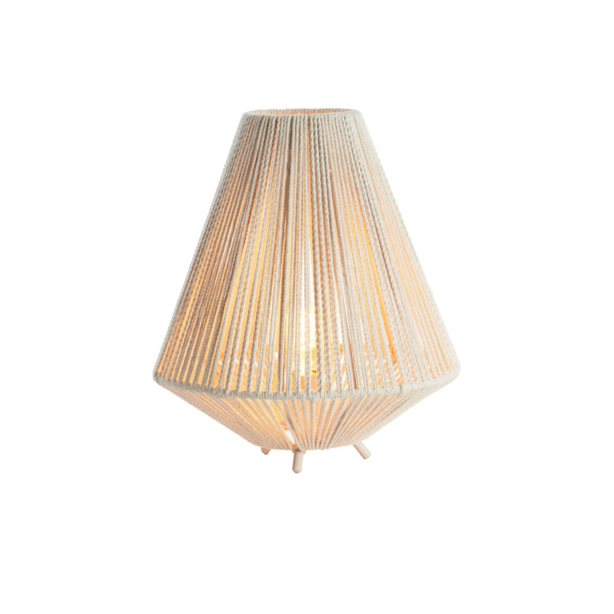 Felida 40cm Kremet hvit bordlampe Fra Light & Living - 