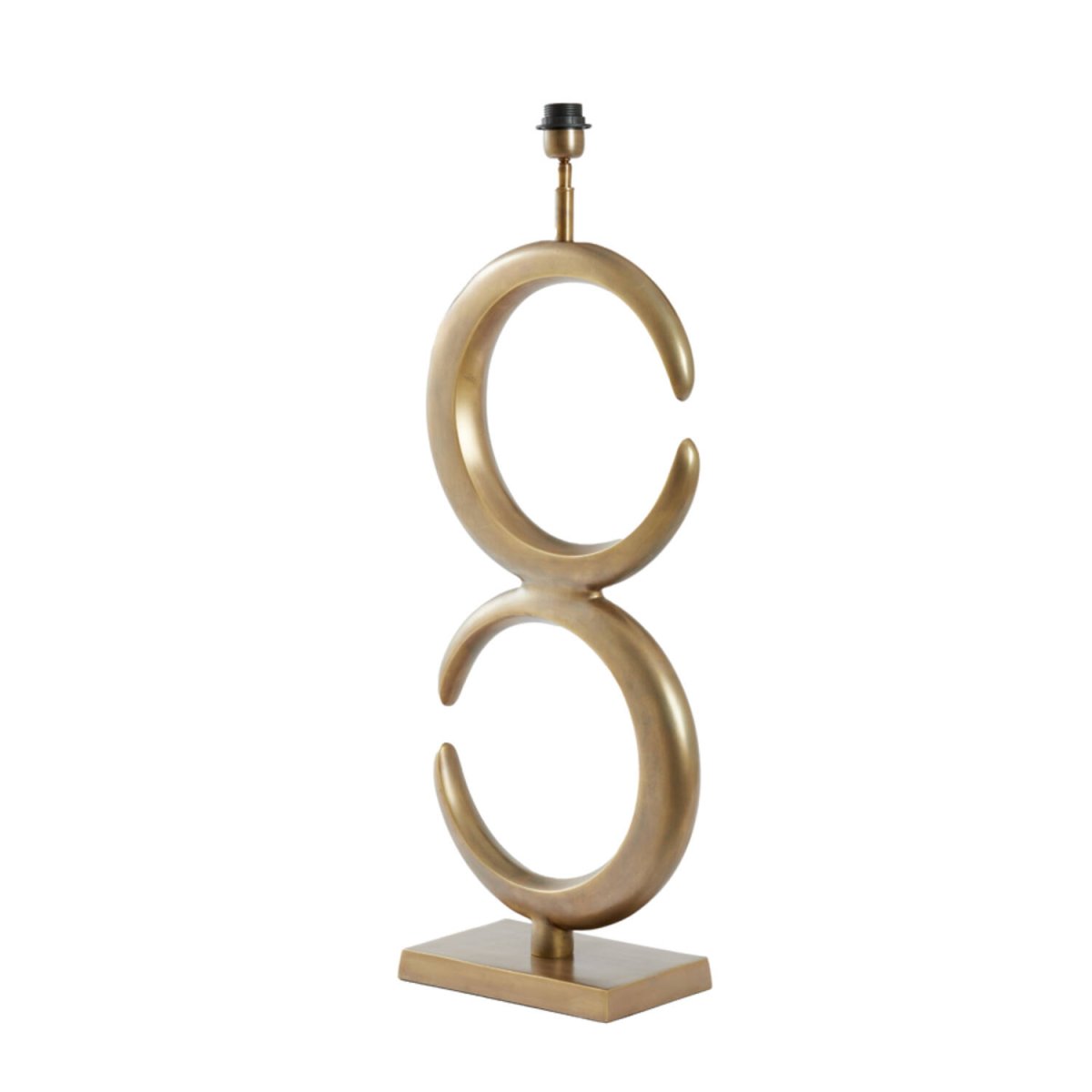 Lune 86cm Bronse lampefot Fra Light & Living - 