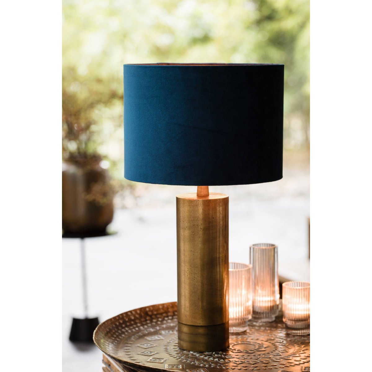 Savi 33cm Bronse lampefot Fra Light & Living - 