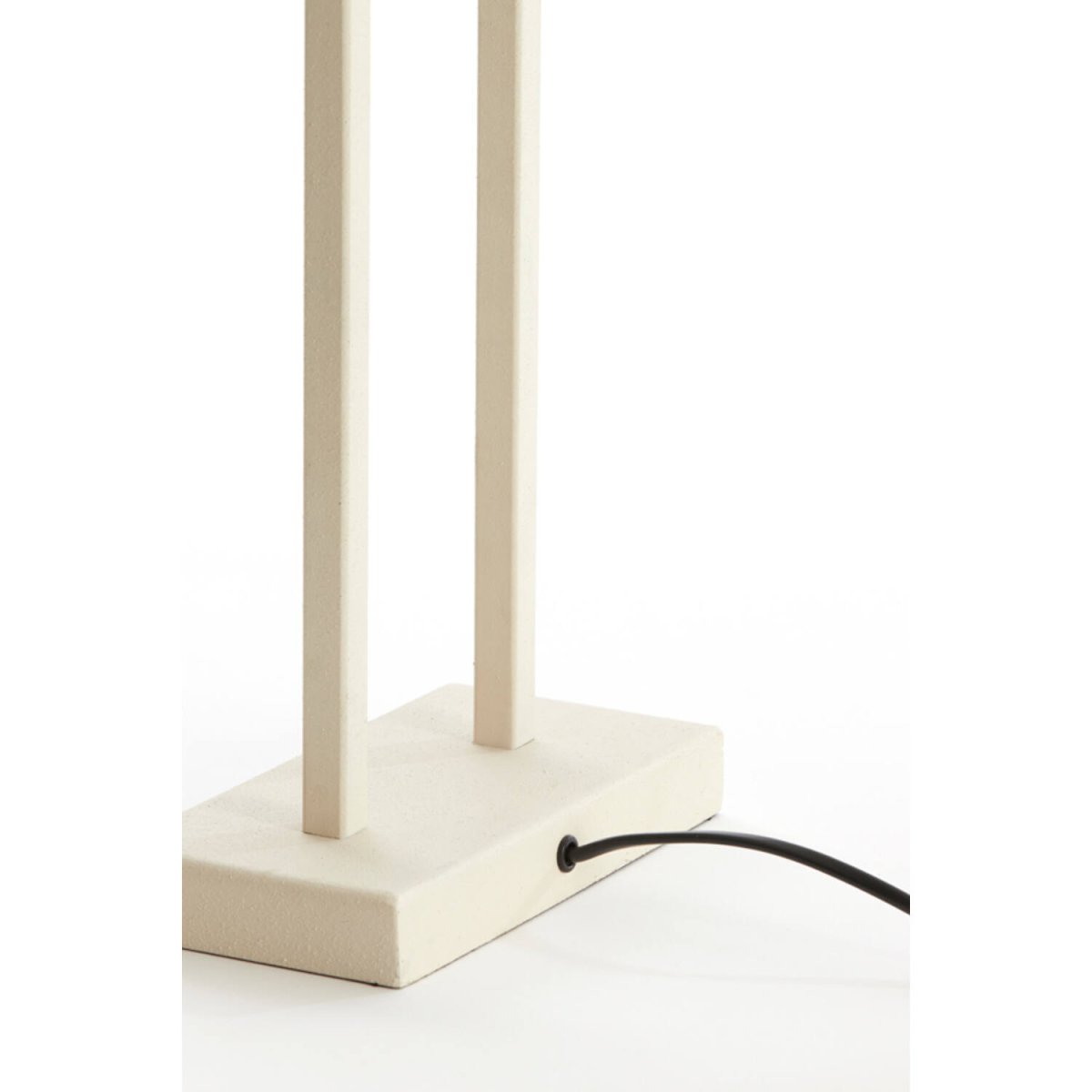 Shiva 40cm Kremet hvit lampefot Fra Light & Living - 