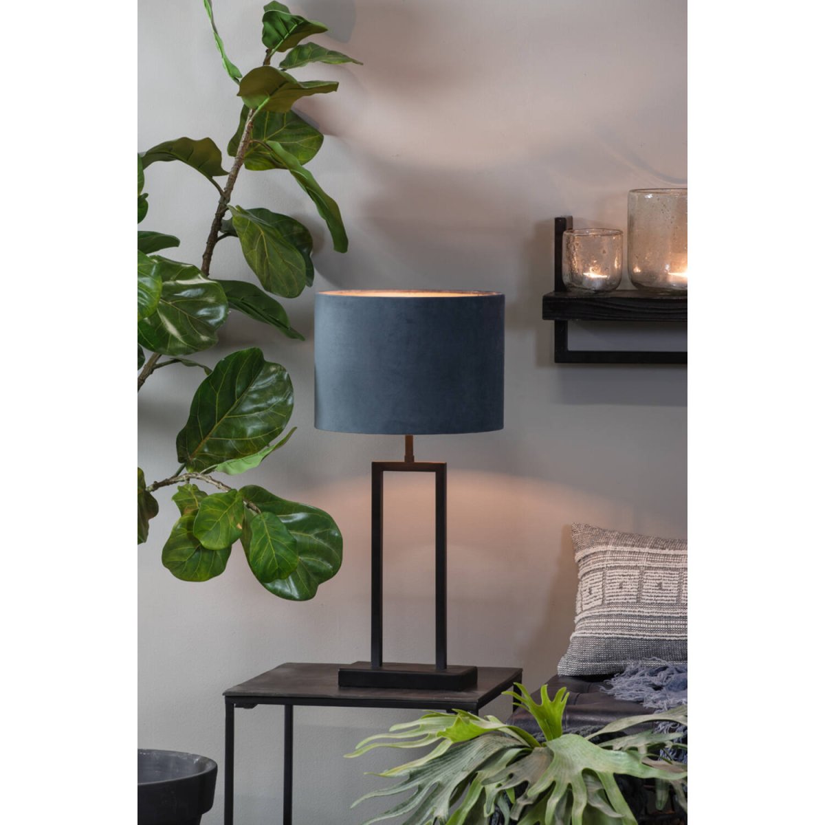 Shiva 40cm Svart lampefot Fra Light & Living - 