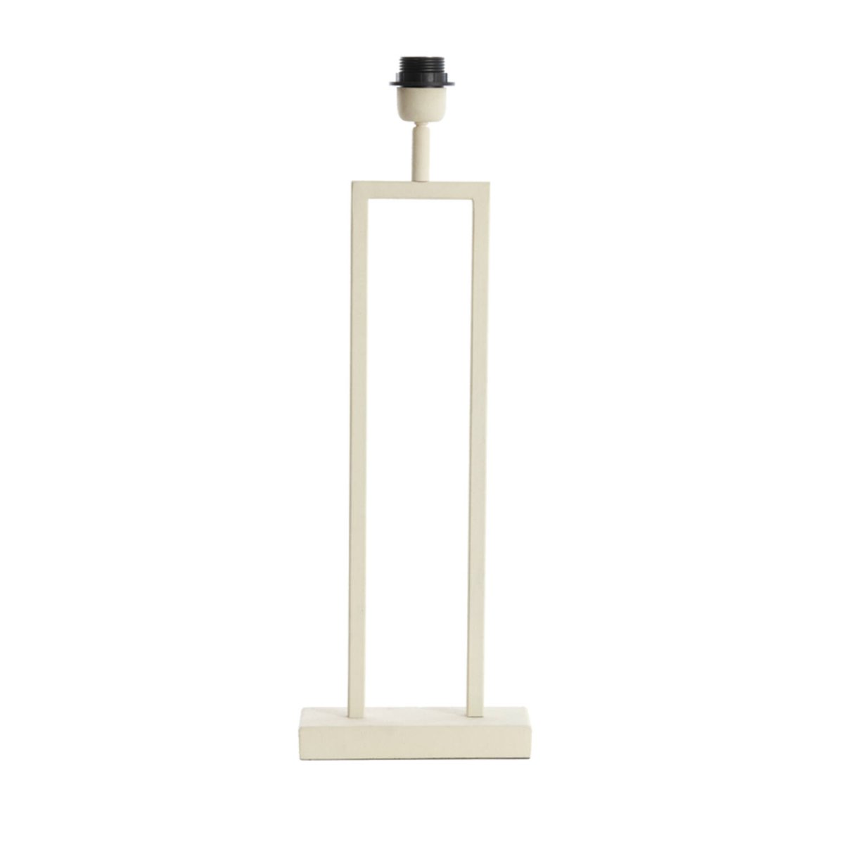 Shiva 55cm Kremet hvit lampefot Fra Light & Living - 