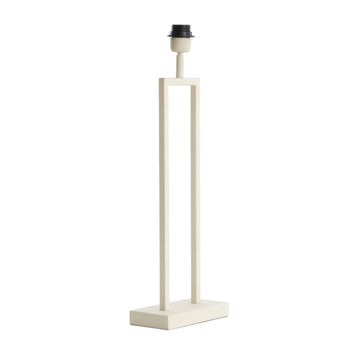 Shiva 55cm Kremet hvit lampefot Fra Light & Living - 