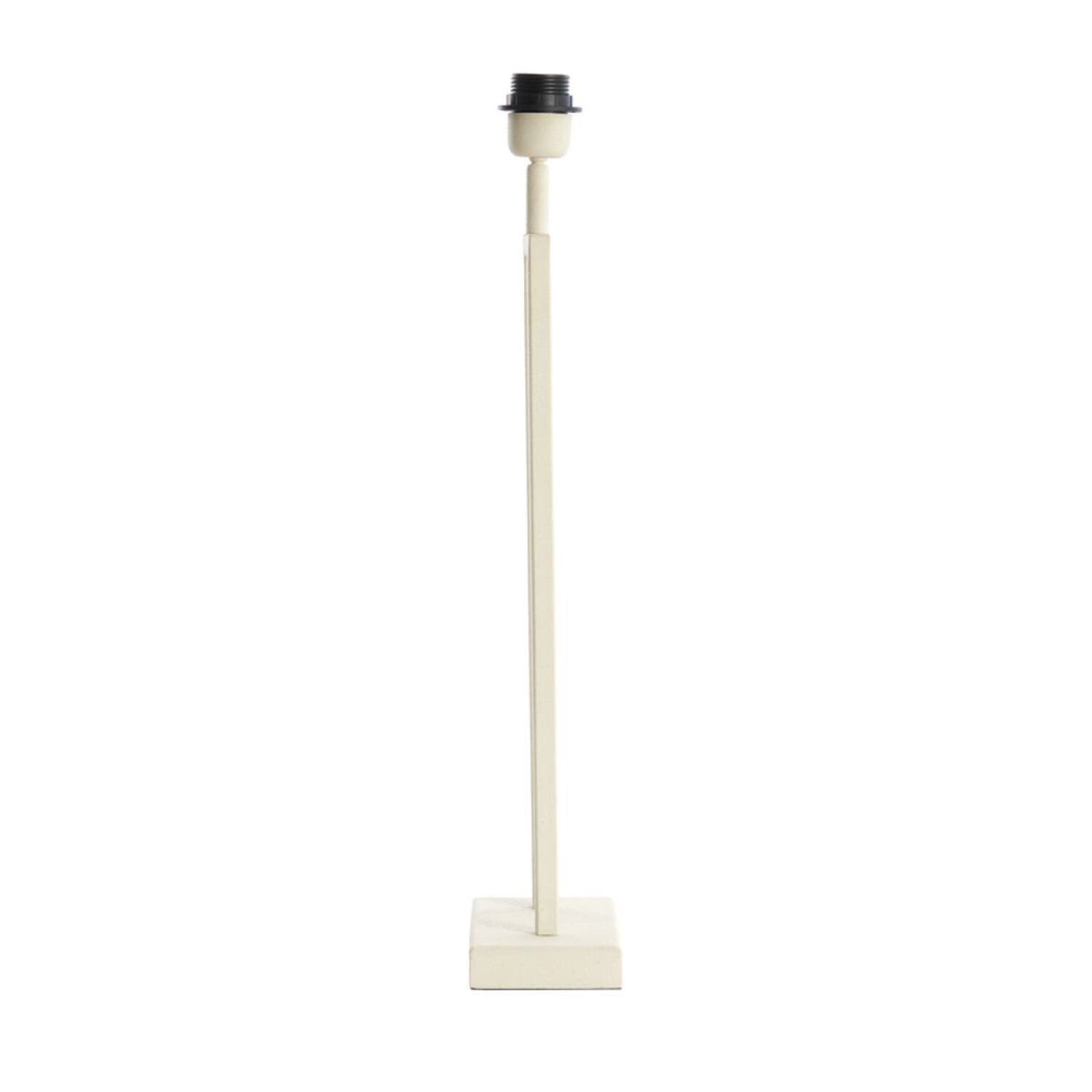 Shiva 55cm Kremet hvit lampefot Fra Light & Living - 