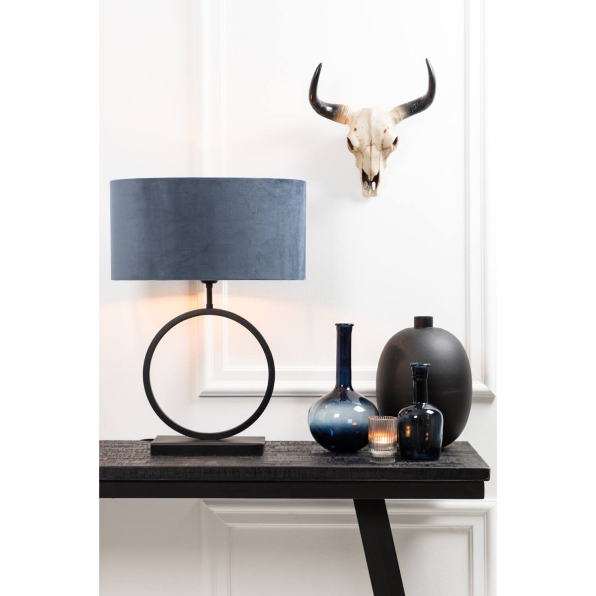 Liva 43cm Svart lampefot Fra Light & Living - 