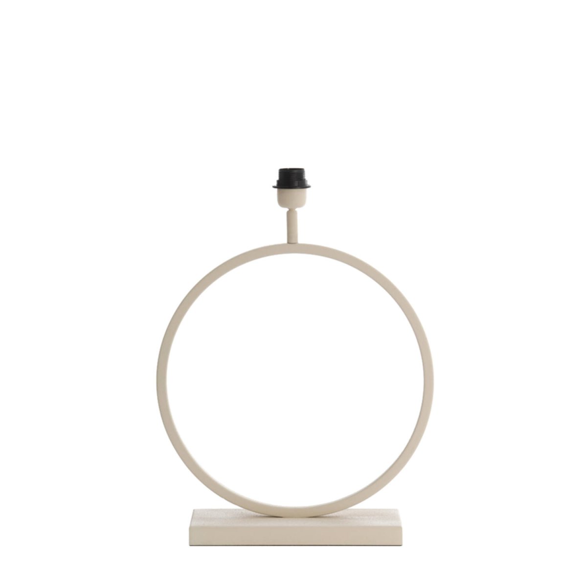 Liva 53cm Kremet hvit lampefot Fra Light & Living - 