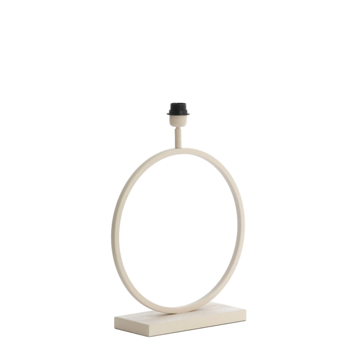 Liva 53cm Kremet hvit lampefot Fra Light & Living - 