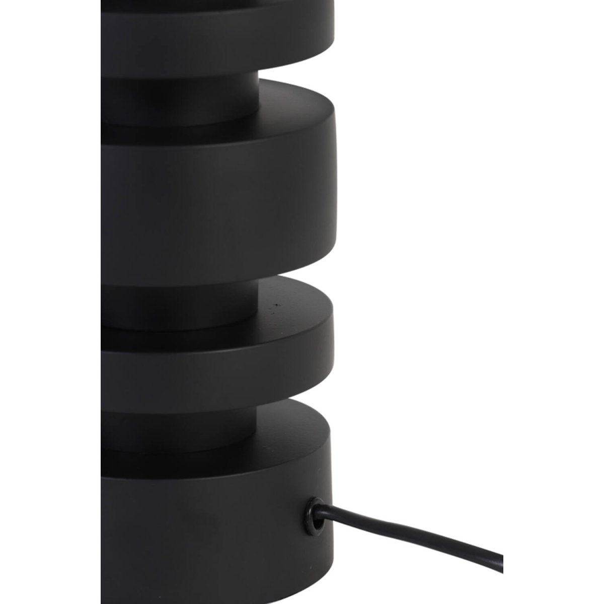 Desley 40cm Svart lampefot Fra Light & Living - 