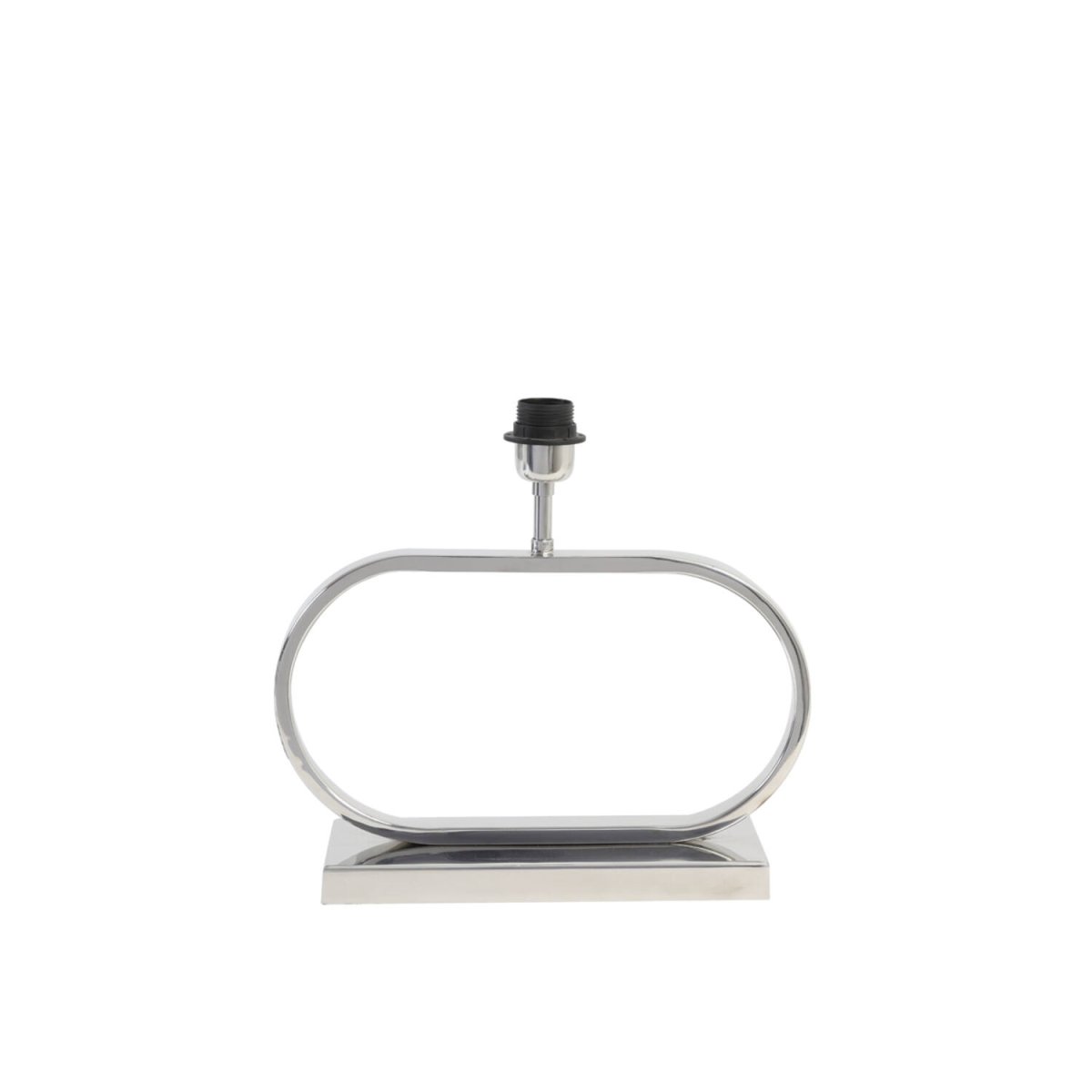 Jamiro 30cm Nikkel lampefot Fra Light & Living - 
