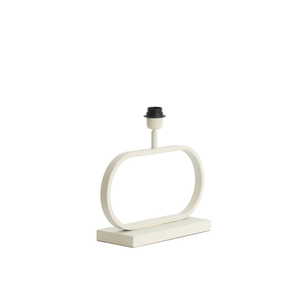 Jamiro 30cm Kremet hvit lampefot Fra Light & Living - 