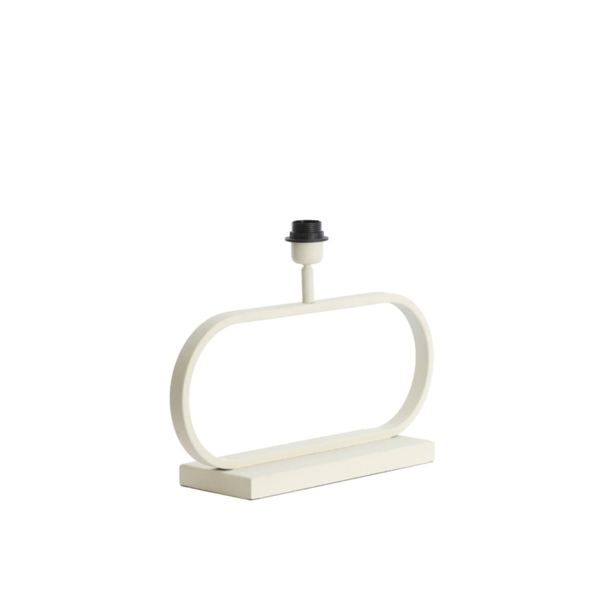 Jamiro 30cm Kremet hvit lampefot Fra Light & Living - 