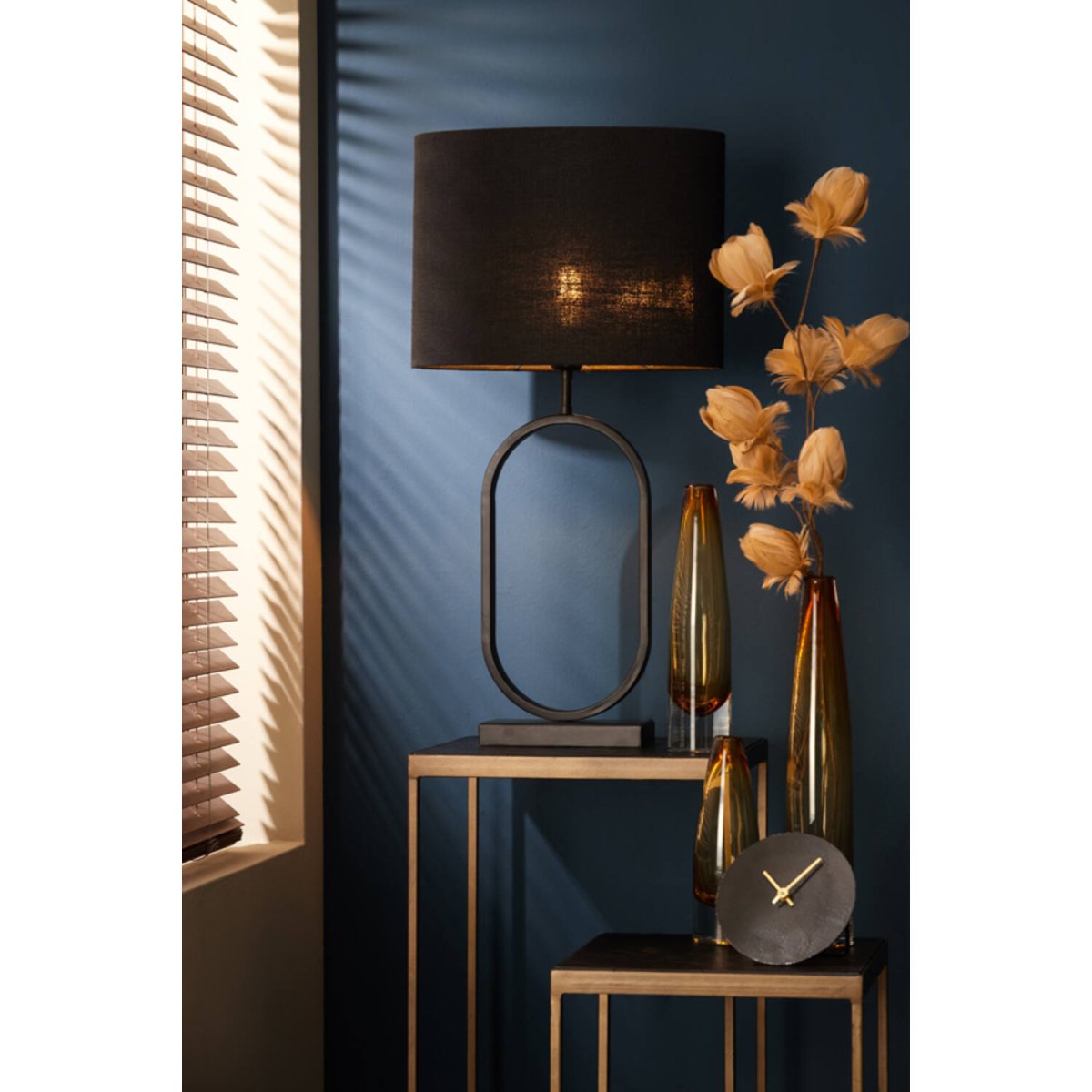 Jamiri 45cm Svart lampefot Fra Light & Living - 