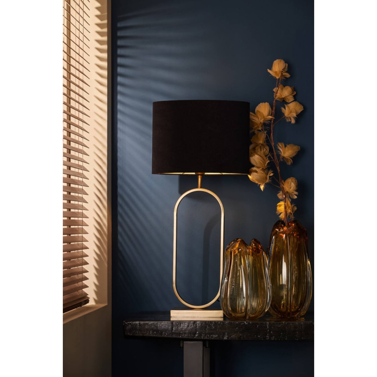 Jamiri 55cm Bronse lampefot Fra Light & Living - 
