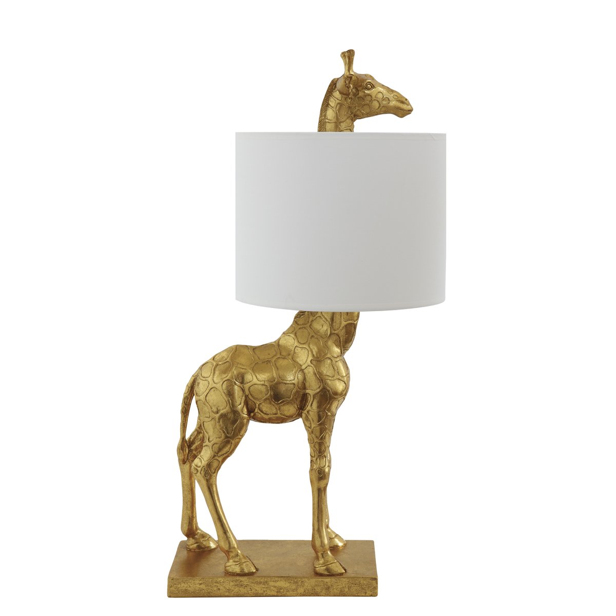Silas 70cm Gull bordlampe Fra Bloomingville - Den lekne formen kombinert med den elegante gullfinishen gj&oslash;r Silas til en sjarmerende og unik interi&oslash;rdetalj som garantert vil vekke smil og gi rommet et personlig preg.