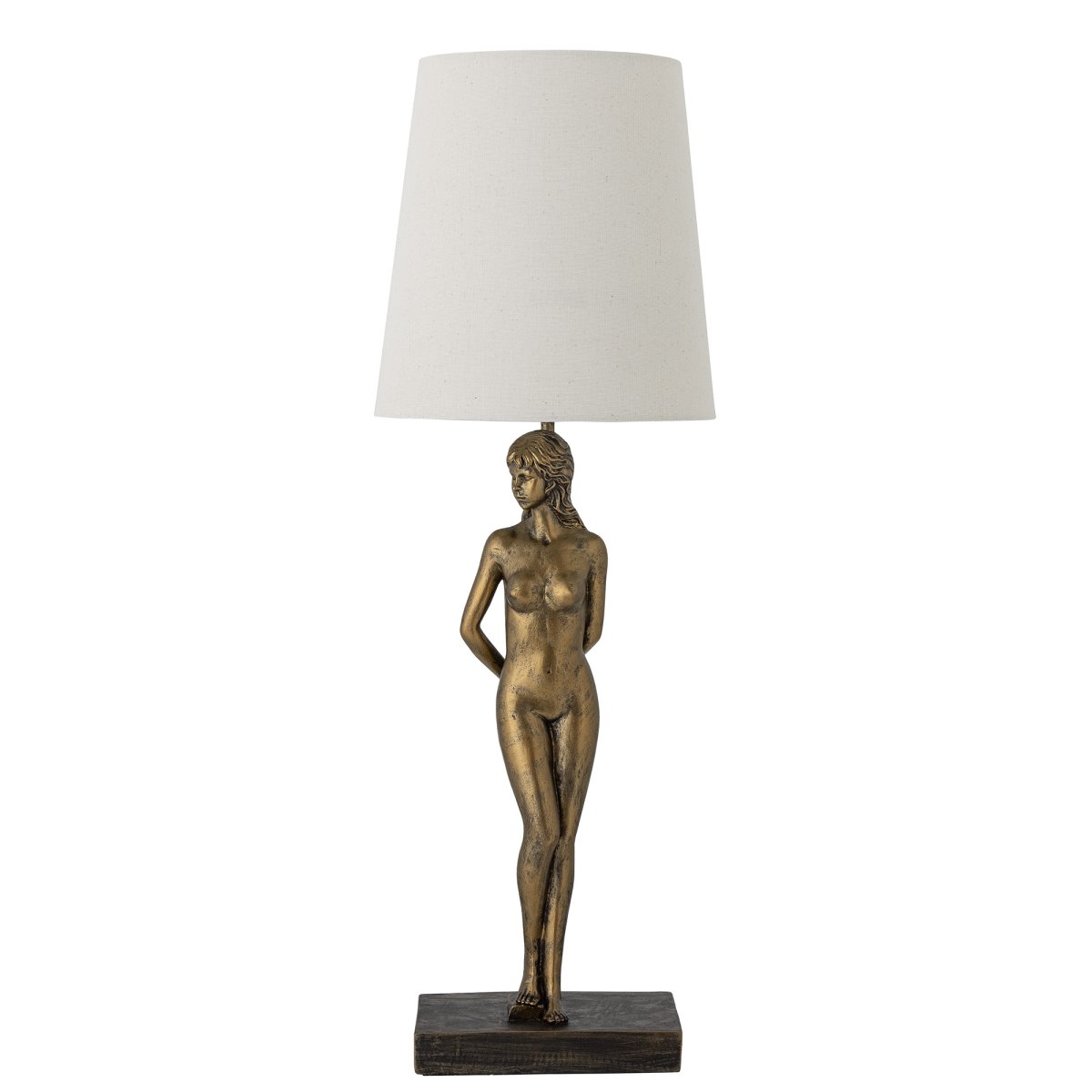 Fabiana 70cm Messing bordlampe Fra Bloomingville - Det er nettopp slike detaljer som gj&oslash;r et hjem personlig &ndash; og med Fabiana f&aring;r du b&aring;de funksjonell belysning og et dekorativt element som gir atmosf&aelig;ren en avslappet og glad tone.