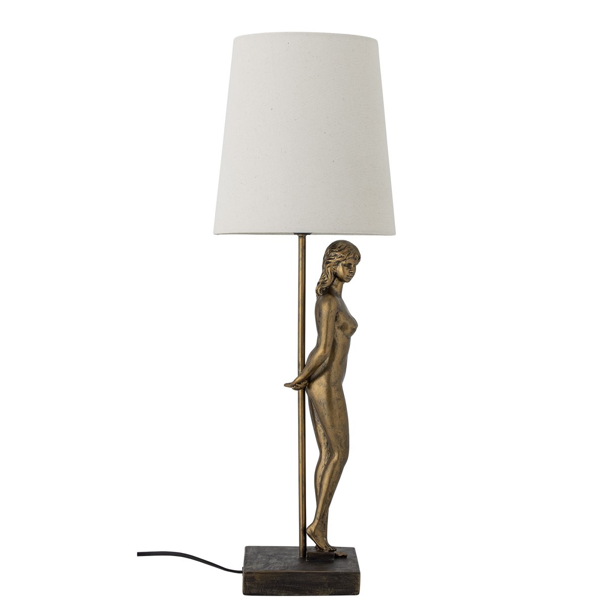Fabiana 70cm Messing bordlampe Fra Bloomingville - Det er nettopp slike detaljer som gj&oslash;r et hjem personlig &ndash; og med Fabiana f&aring;r du b&aring;de funksjonell belysning og et dekorativt element som gir atmosf&aelig;ren en avslappet og glad tone.