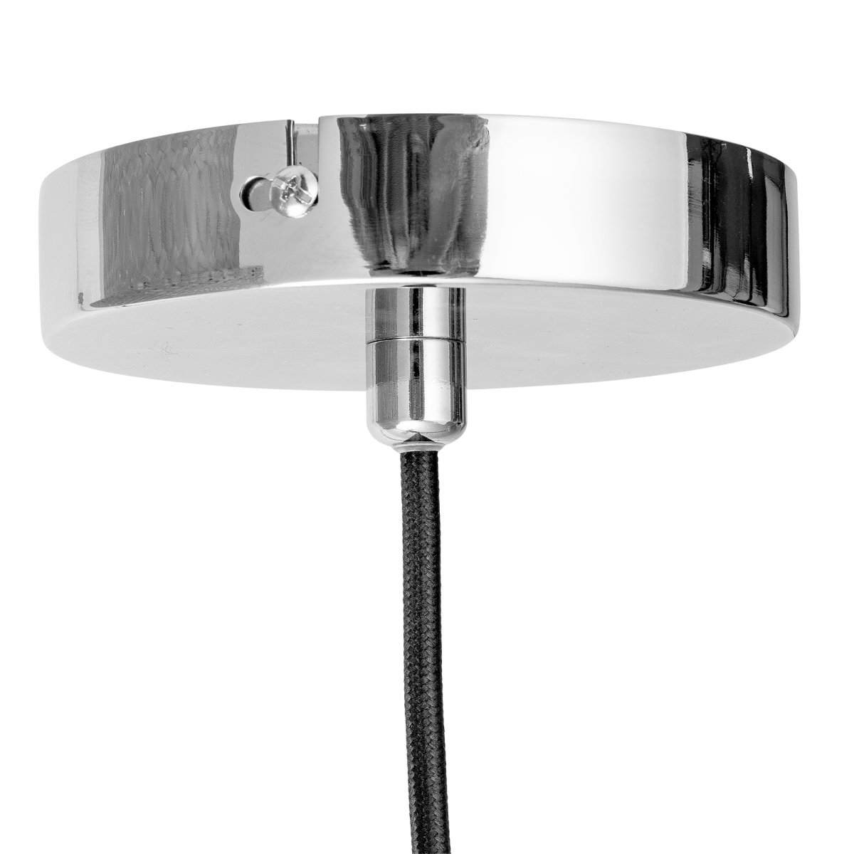 Adar Ø22 Grå Taklampe Fra Bloomingville - Kombinasjonen av svart og s&oslash;lv gir lampen et eksklusivt og dekorativt preg som passer inn i mange forskjellige hjem og stiler.