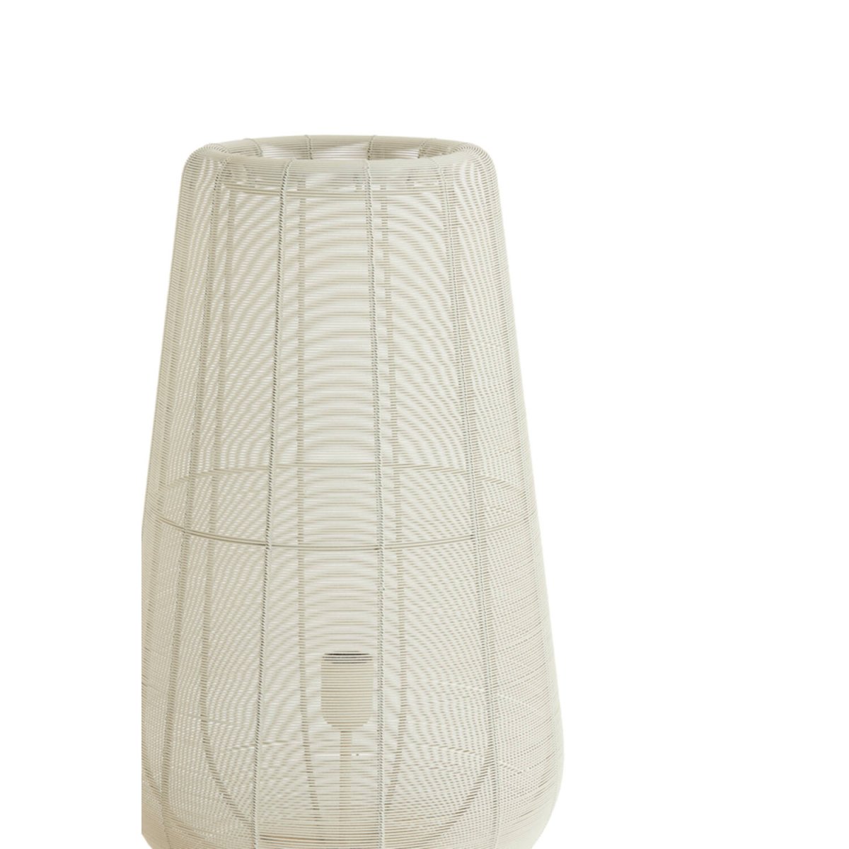 Adeta 147cm Kremet hvit gulvlampe Fra Light & Living - 