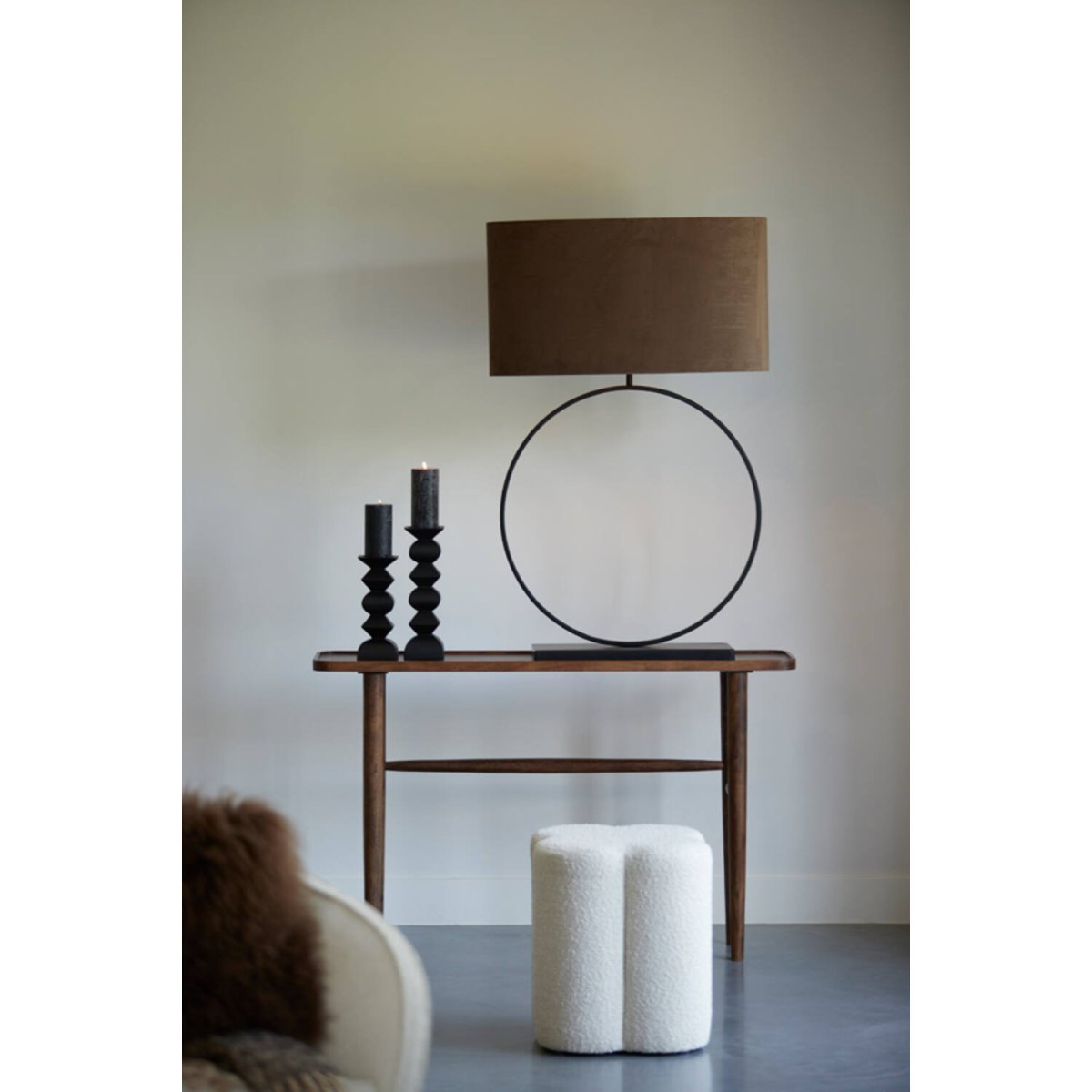 Liva 80cm Svart lampefot Fra Light & Living - 