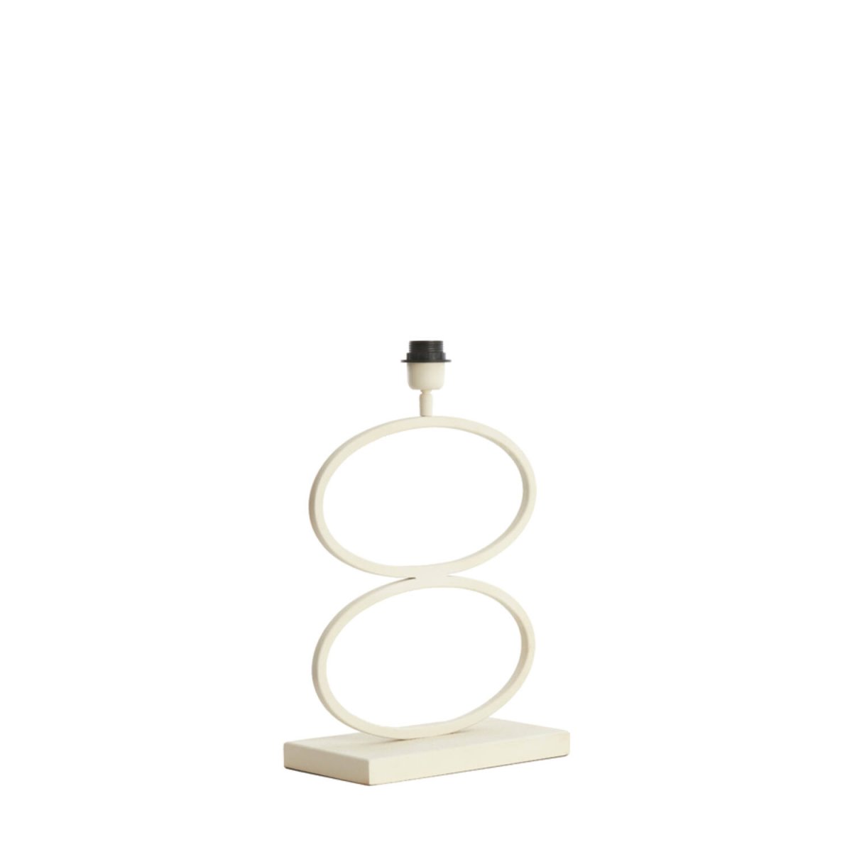 Stelius 42cm Kremet hvit lampefot Fra Light & Living - 