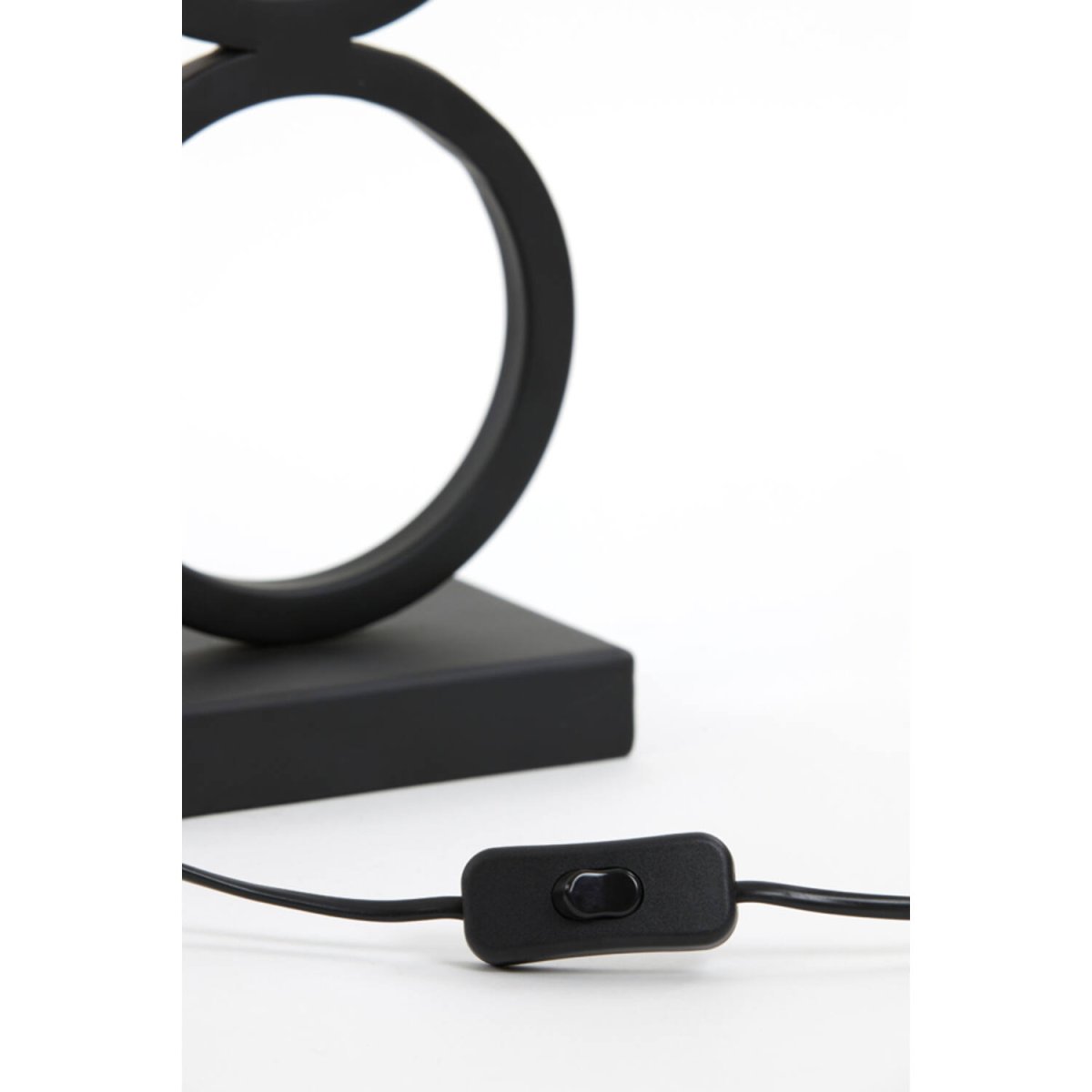 Stelios 36cm Svart lampefot Fra Light & Living - 