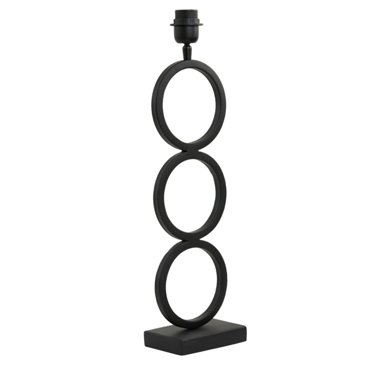 Stelios 50cm Svart lampefot Fra Light & Living - 