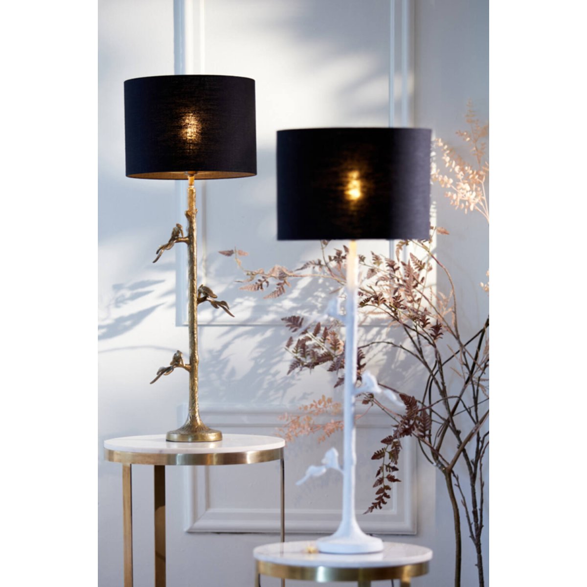 Branch 66cm Bronse lampefot Fra Light & Living - Det detaljerte designet skaper en unik og stilig atmosfære, perfekt for å gi hjemmet ditt et mykt og organisk preg.
