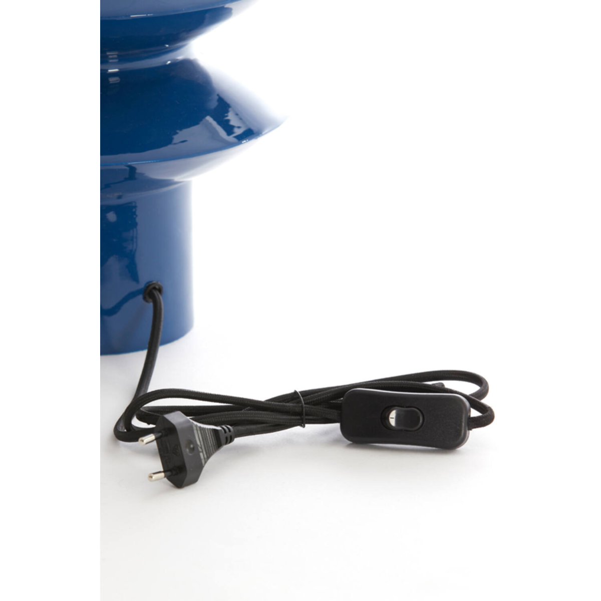 Petch 26cm Blå lampefot Fra Light & Living - 