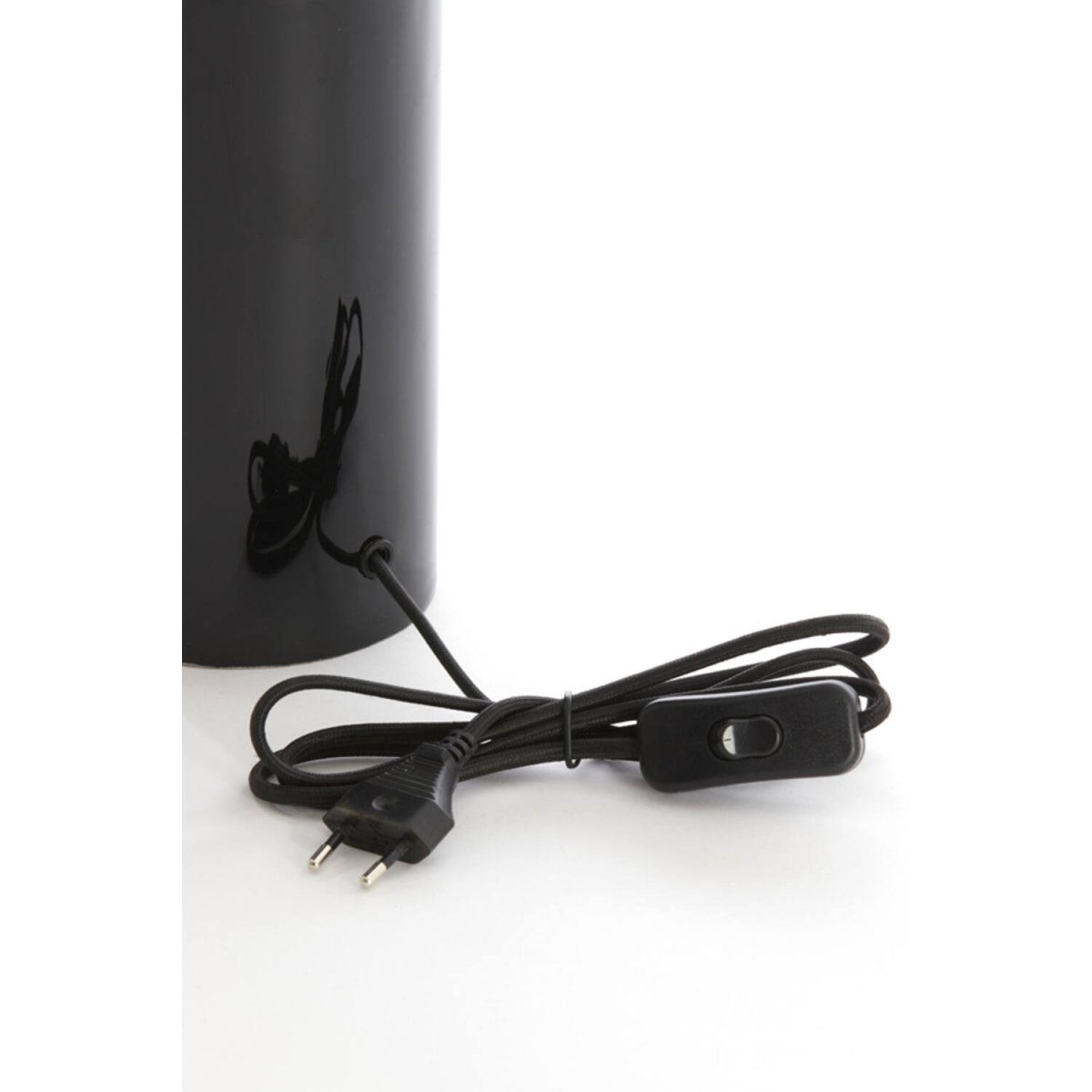 Petch 40cm Svart lampefot Fra Light & Living - 