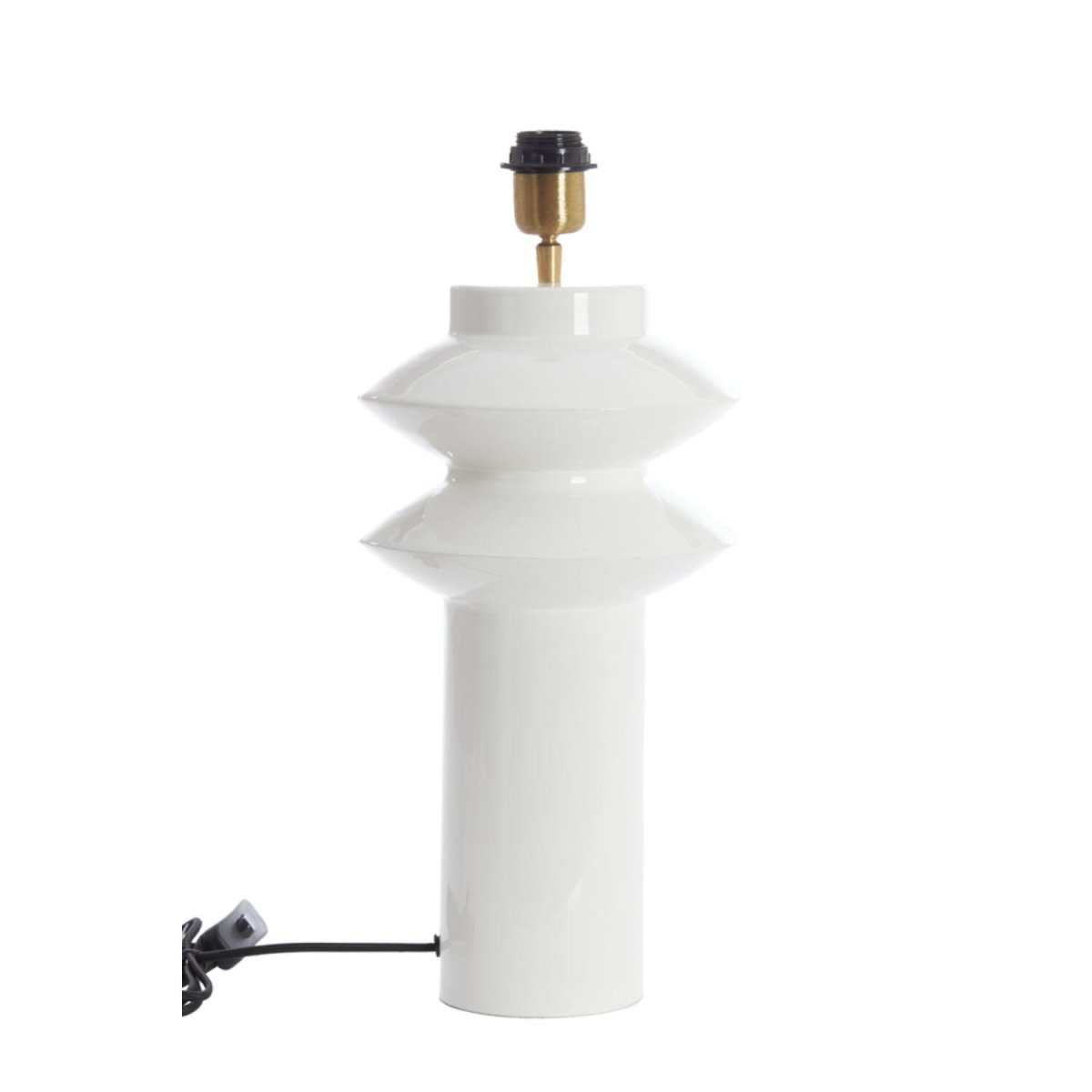 Petch 40cm Hvit lampefot Fra Light & Living - 