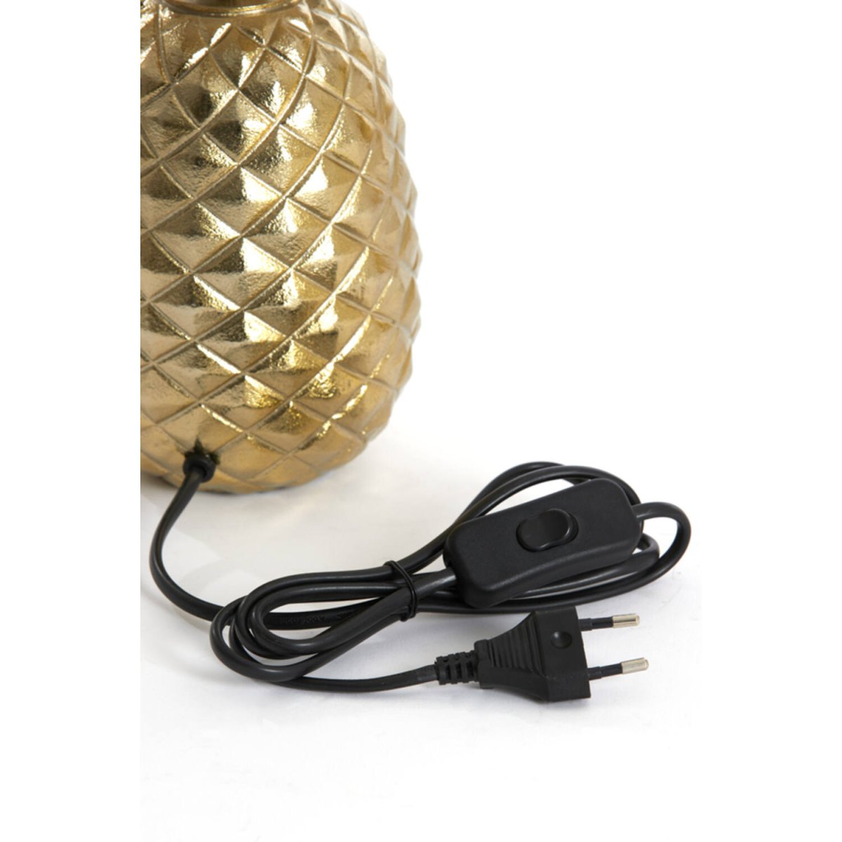 Pineapple 37cm Gull lampefot Fra Light & Living - 