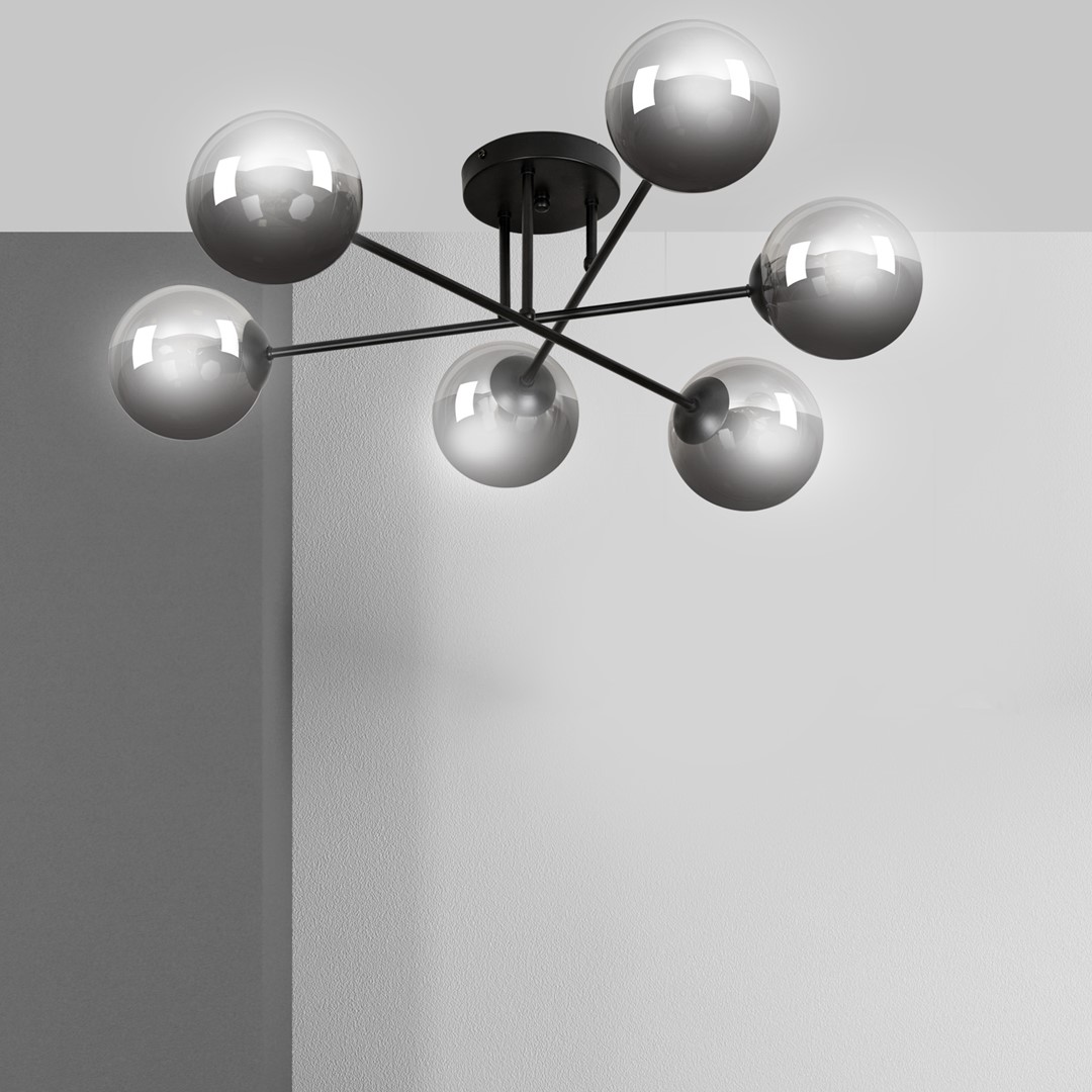 Brendi Ø75 plafond Fra Emibig Lighting - Brendi tilbyr taklamper som er et perfekt supplement til både moderne og mer tradisjonelle interiører.
