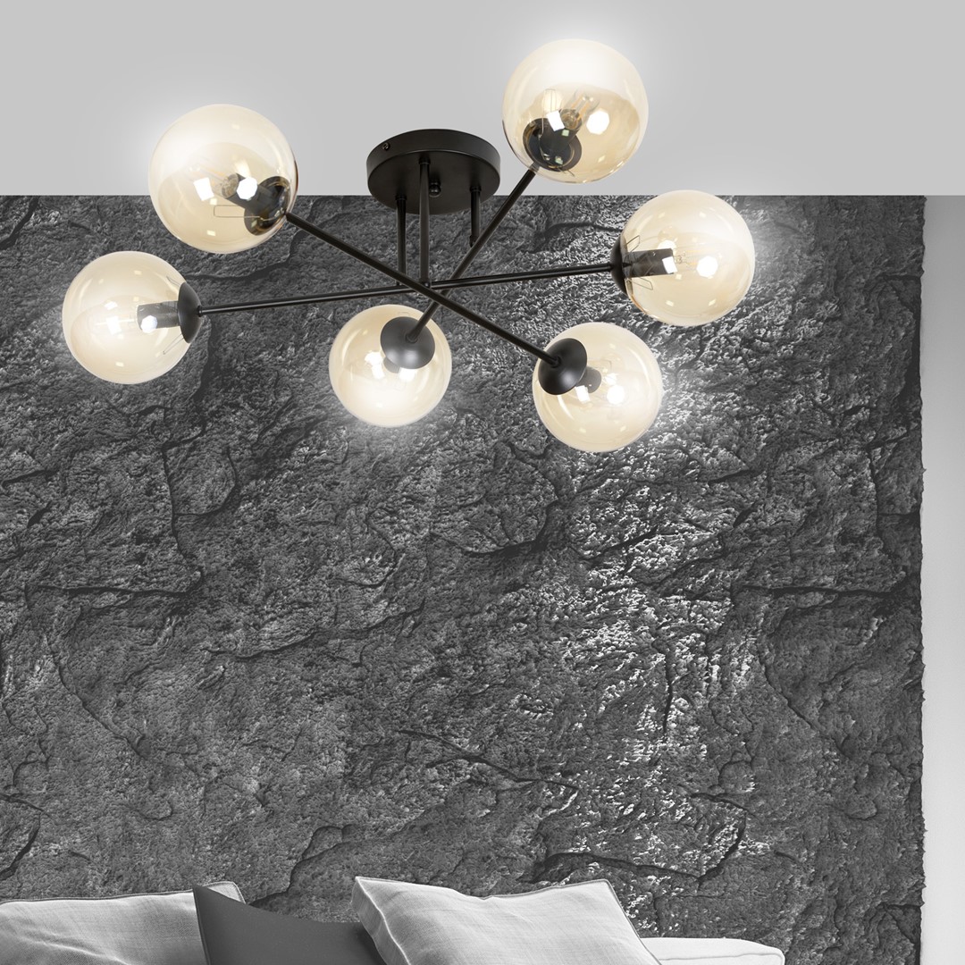 Brendi Ø75 Rav plafond Fra Emibig Lighting - Brendi tilbyr taklamper som er et perfekt supplement til b&aring;de moderne og mer tradisjonelle interi&oslash;rer.