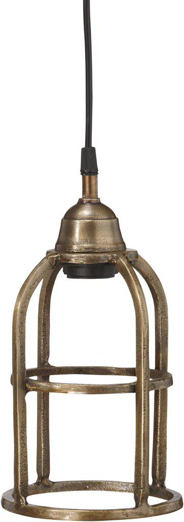 Boston Ø14 Gull vinduslampe Fra PR Home - Boston industrilampe for vinduer og tak i messingmetall 26cm i diameter.