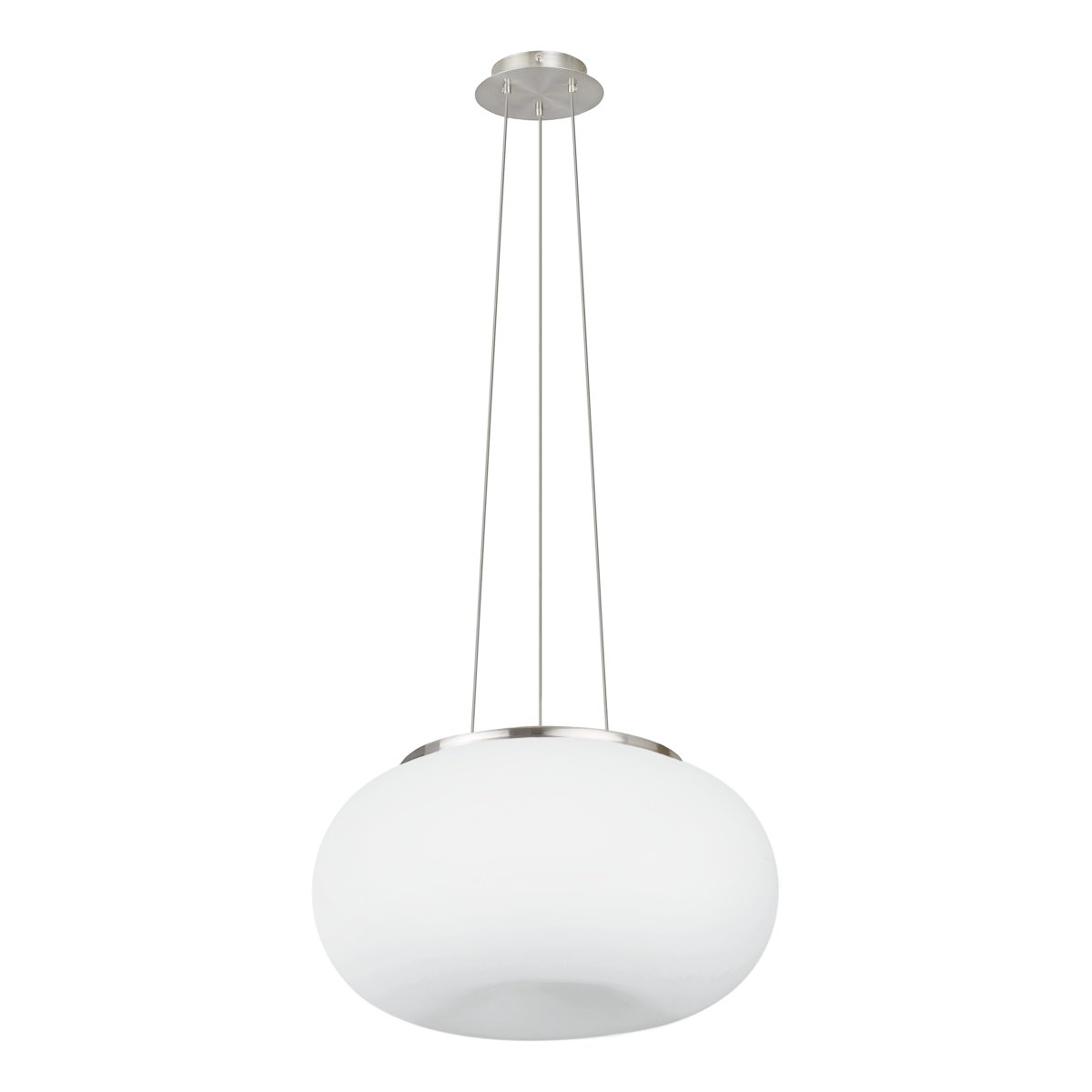 Optica Ø45 Hvit Taklampe Fra Eglo - Optica pendellampe er en moderne og stilig taklampe som gir et mykt og behagelig lys i rommet.
