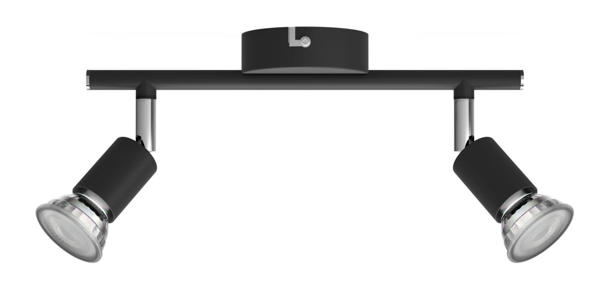 Limbali 2 Svart spotlight Fra Philips - Denne spotlighten fra Philips er praktisk i hjemmet.