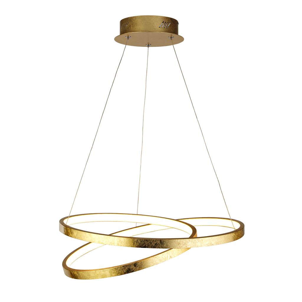Float Ø47 Gull Taklampe Fra Searchlight - Float er en elegant pendellampe som kombinerer luksus og funksjon – perfekt for både moderne og klassisk interiør.