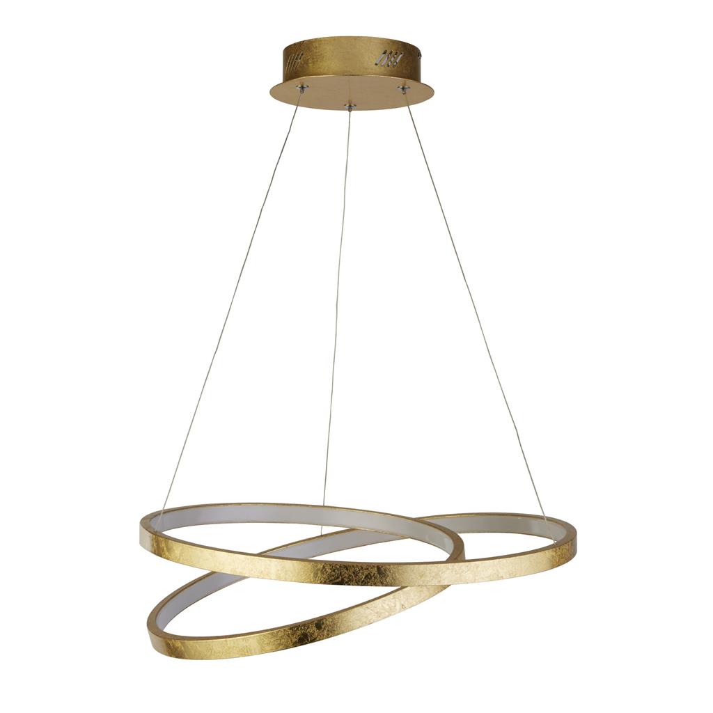 Float Ø47 Gull Taklampe Fra Searchlight - Float er en elegant pendellampe som kombinerer luksus og funksjon – perfekt for både moderne og klassisk interiør.