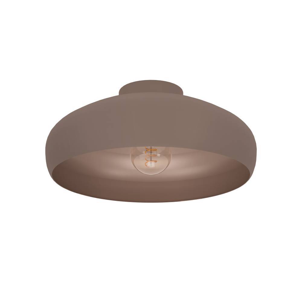 Mogano Ø40 Brun plafond Fra Eglo - Lampens minimalistiske design gjør den lett å matche med ulike interiørstiler og er et utmerket valg for de som ønsker en diskret, men elegant belysningsløsning.