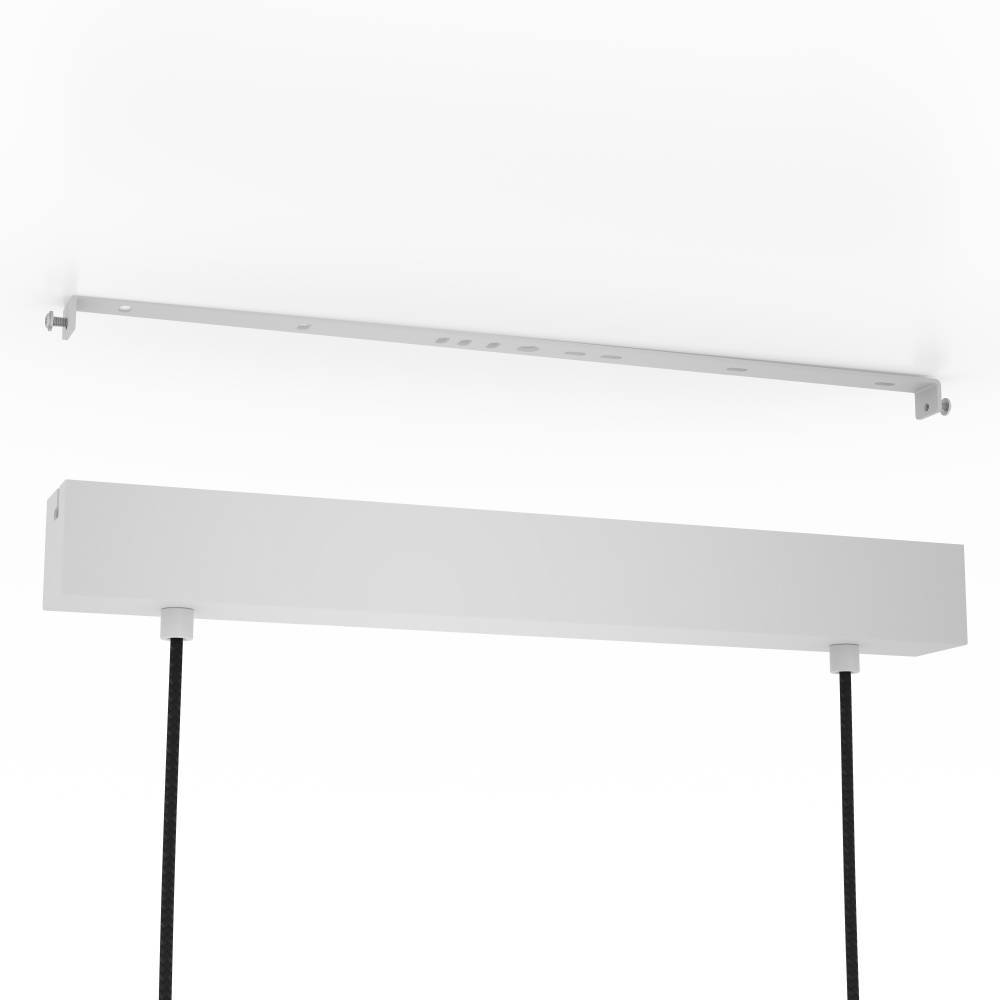 Mariel 90cm Grå Taklampe Fra Eglo - Den minimalistiske designen i tre og metall gjør den enkel å integrere i både skandinavisk og moderne innredning, samtidig som den tilfører et preg av natur.