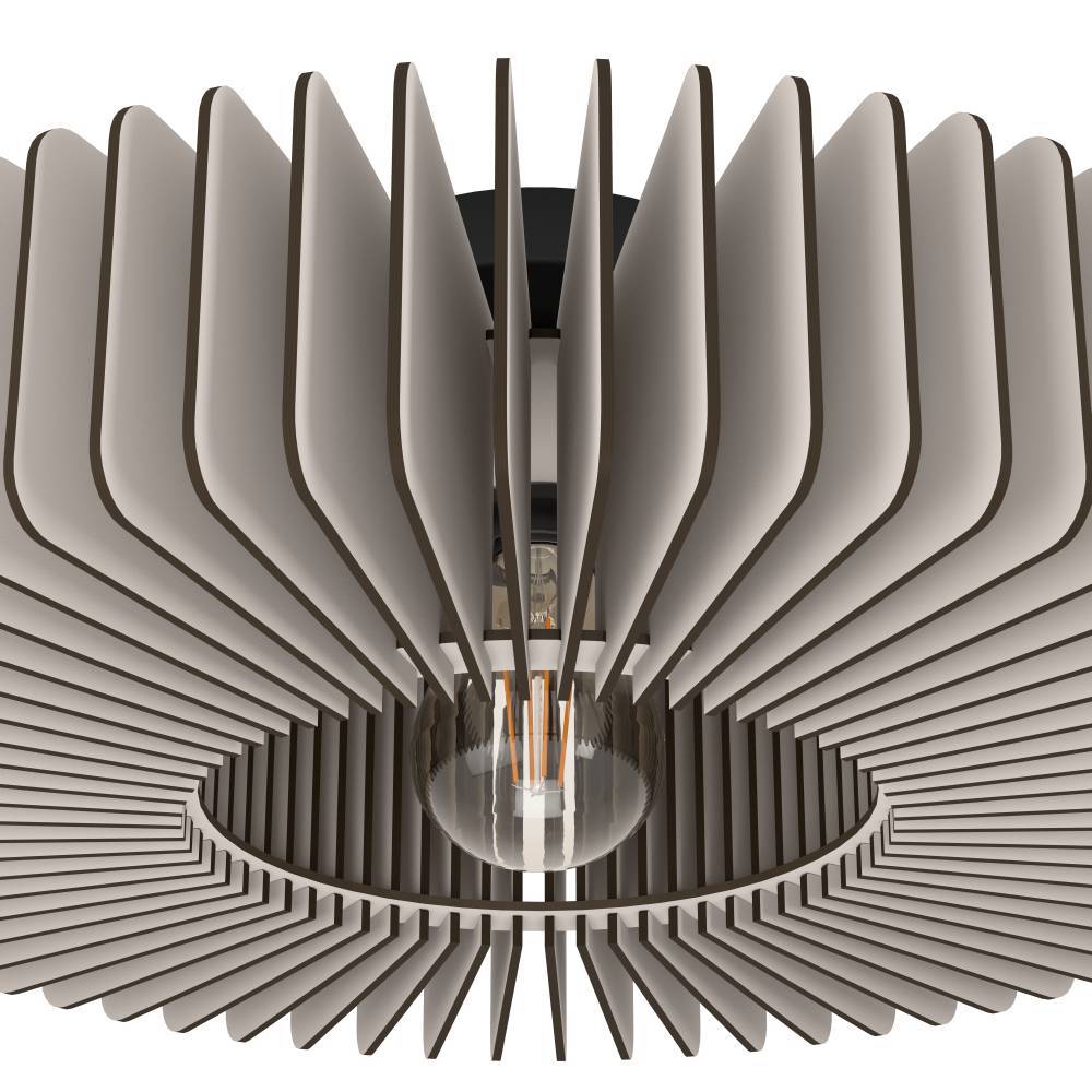 Palombaia Ø50 Grå plafond Fra Eglo - Laget med fokus på bærekraft og moderne estetikk, er denne lampen et designhøydepunkt og et miljøvennlig valg.