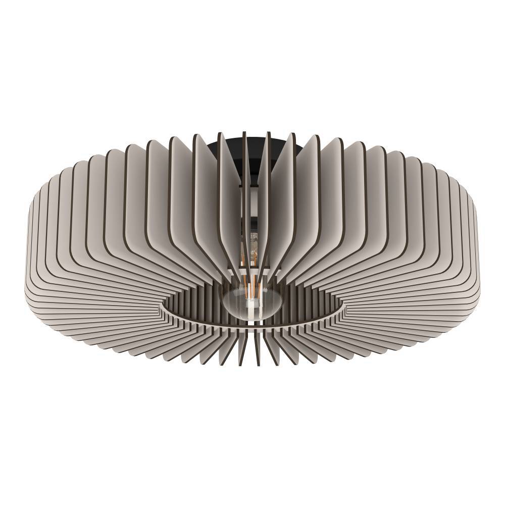 Palombaia Ø50 Grå plafond Fra Eglo - Laget med fokus på bærekraft og moderne estetikk, er denne lampen et designhøydepunkt og et miljøvennlig valg.