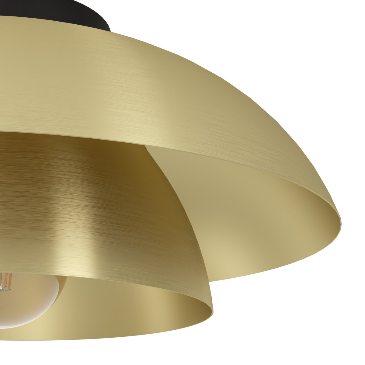 Cenciara Ø40 Messing plafond Fra Eglo - Cenciara er en elegant taklampe med en moderne karakter.