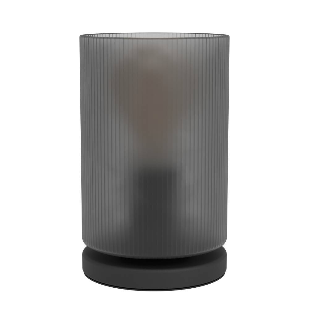 Colomera 20cm Svart bordlampe Fra Eglo - Det minimalistiske utseendet og den sofistikerte fargetonen gjør denne lampen til en tidløs interiørdetalj som passer i ethvert miljø.